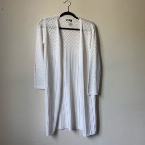 EUC Pony Knit Cardigan (with belt-loops!)